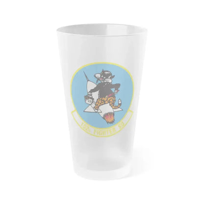 152 Fighter Squadron (U.S. Air Force) Frosted Pint Glass 16oz 16oz Frosted - Go Mug Yourself