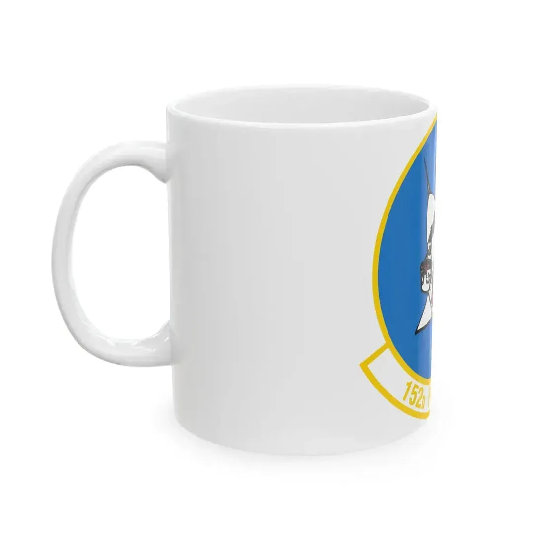 152 Fighter Squadron (U.S. Air Force) White Coffee Mug - Go Mug Yourself