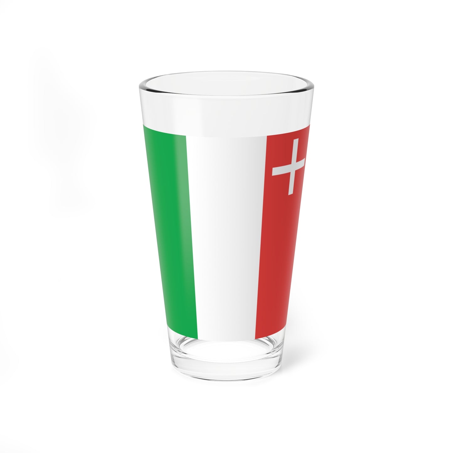 Flag of Canton of Neuchatel (Switzerland) Pint Glass 16oz