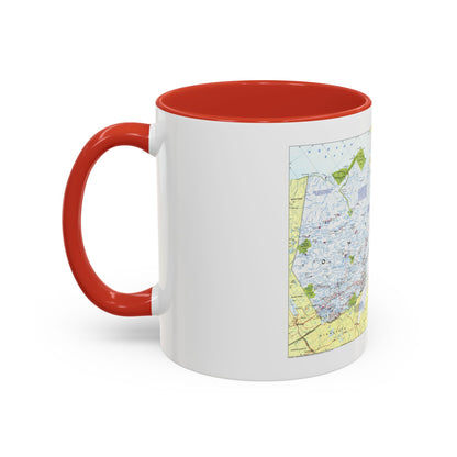 Canada - Ontario 1 (1996 (Map) Accent Coffee Mug