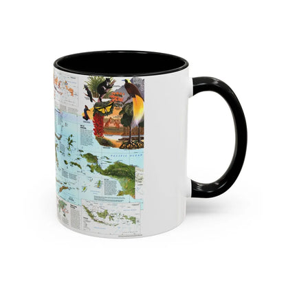 Indonesia 2 (1996) (Map) Accent Coffee Mug-Go Mug Yourself