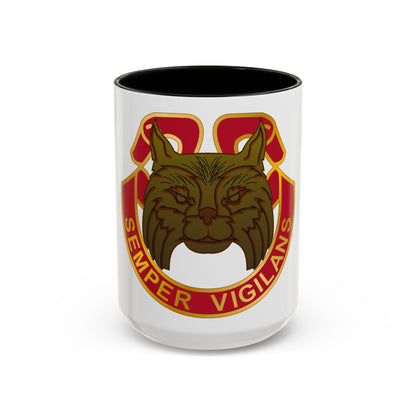 14 Antiaircraft Artillery Gun Battalion (U.S. Army) Accent Coffee Mug