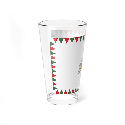 Flag of Budapest 2011 (Hungary) Pint Glass 16oz