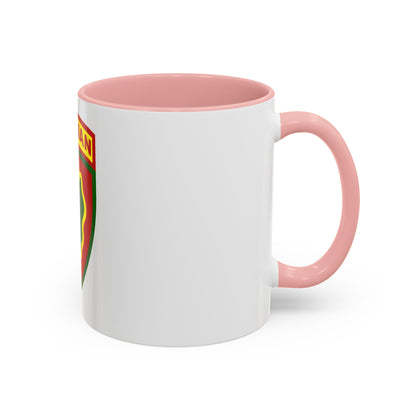 Hawaiian Division (U.S. Army) Accent Coffee Mug