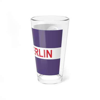 Flag of New Berlin Wisconsin (United States) Pint Glass 16oz