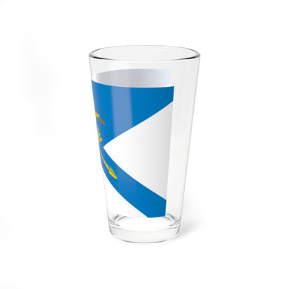 Flag of Tugulym (Russia) Pint Glass 16oz