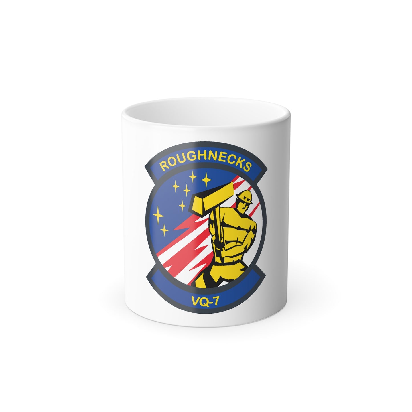 VQ 7 Roughnecks (U.S. Navy) Color Changing Mug 11oz
