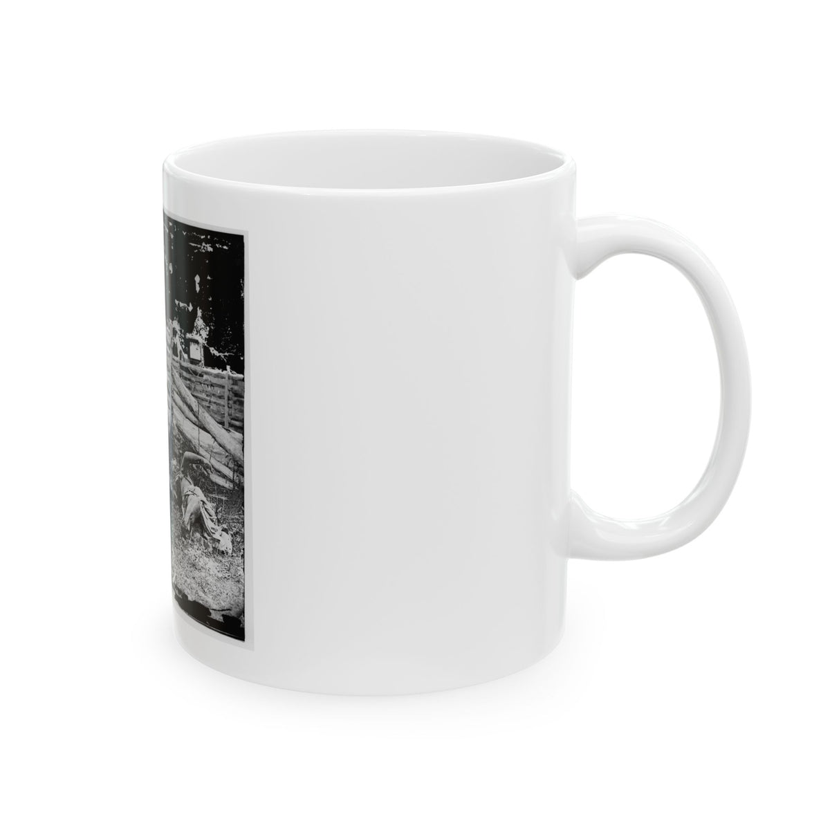 Antietam, Maryland. Bodies Of Dead, Louisiana Regiment (U.S. Civil War) White Coffee Mug