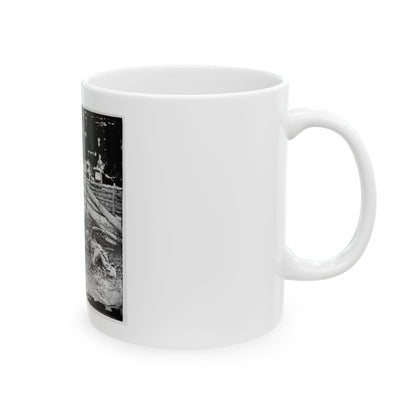 Antietam, Maryland. Bodies Of Dead, Louisiana Regiment (U.S. Civil War) White Coffee Mug