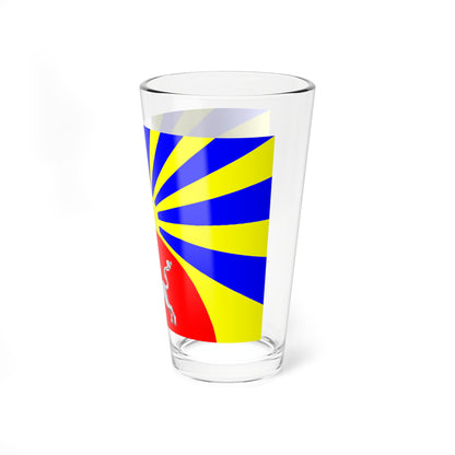 Flag Agalatovo Leningrad oblast (Russia) Pint Glass 16oz