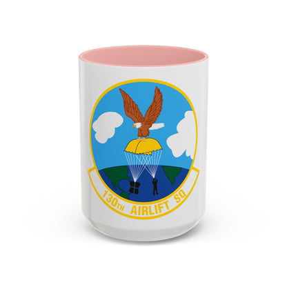 130 Airlift Squadron (U.S. Air Force) Accent Coffee Mug