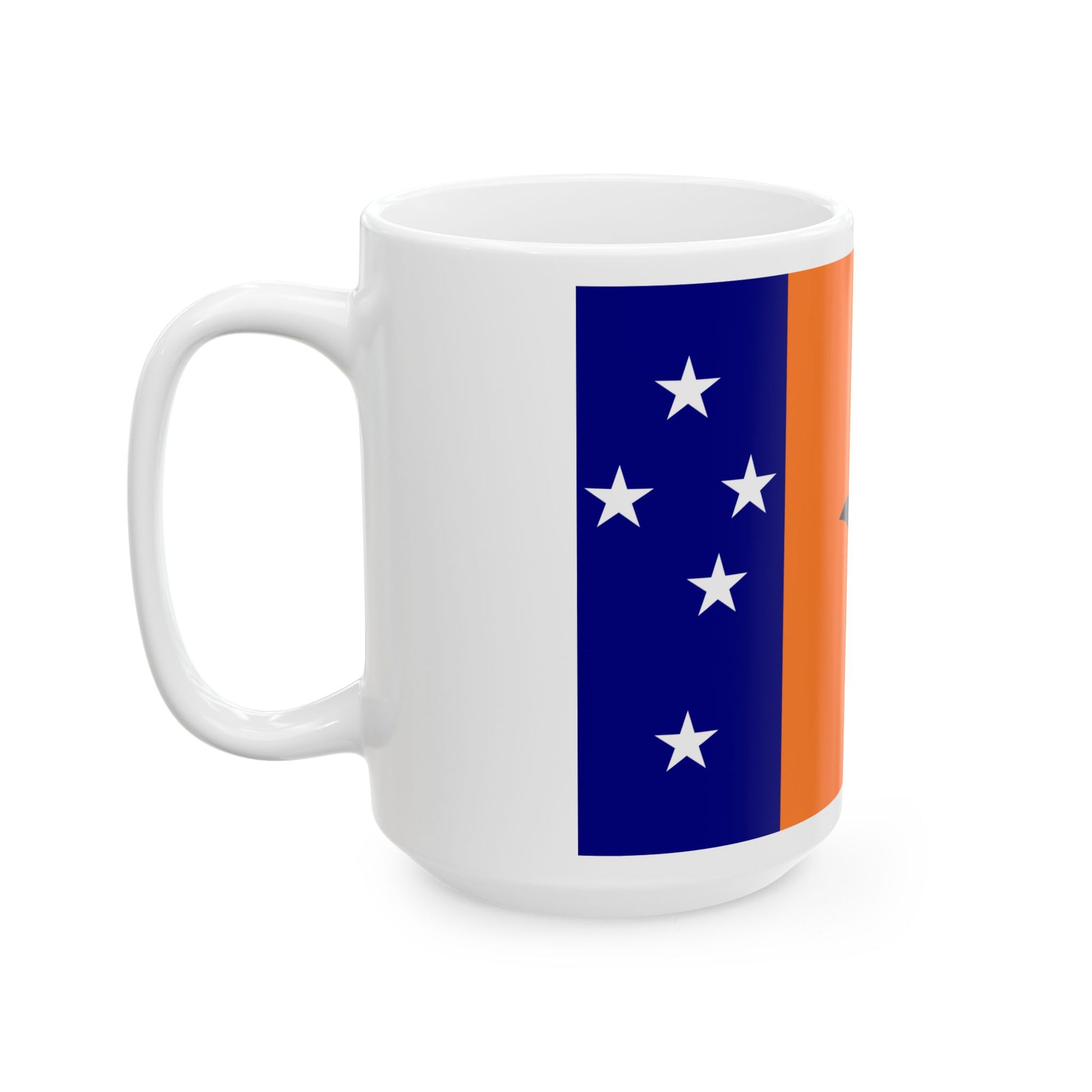 Flag of New Ireland Papa New Guinea - White Coffee Mug-Go Mug Yourself