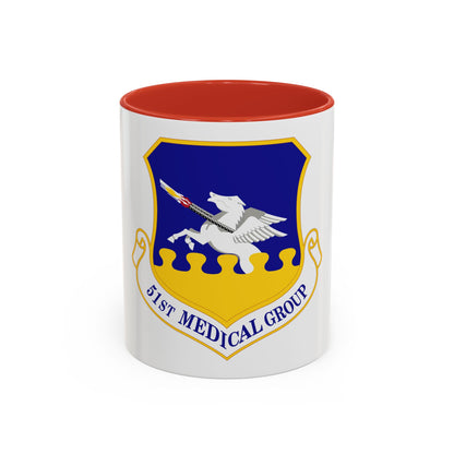51st Medical Group (U.S. Air Force) Accent Coffee Mug