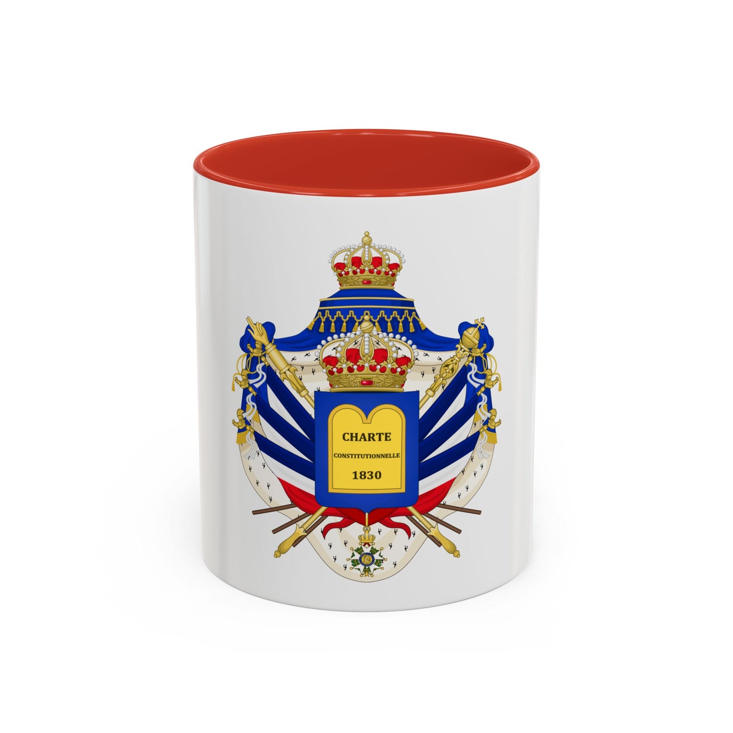 Coat of Arms of the July Monarchy (1831-48) - Accent Coffee Mug