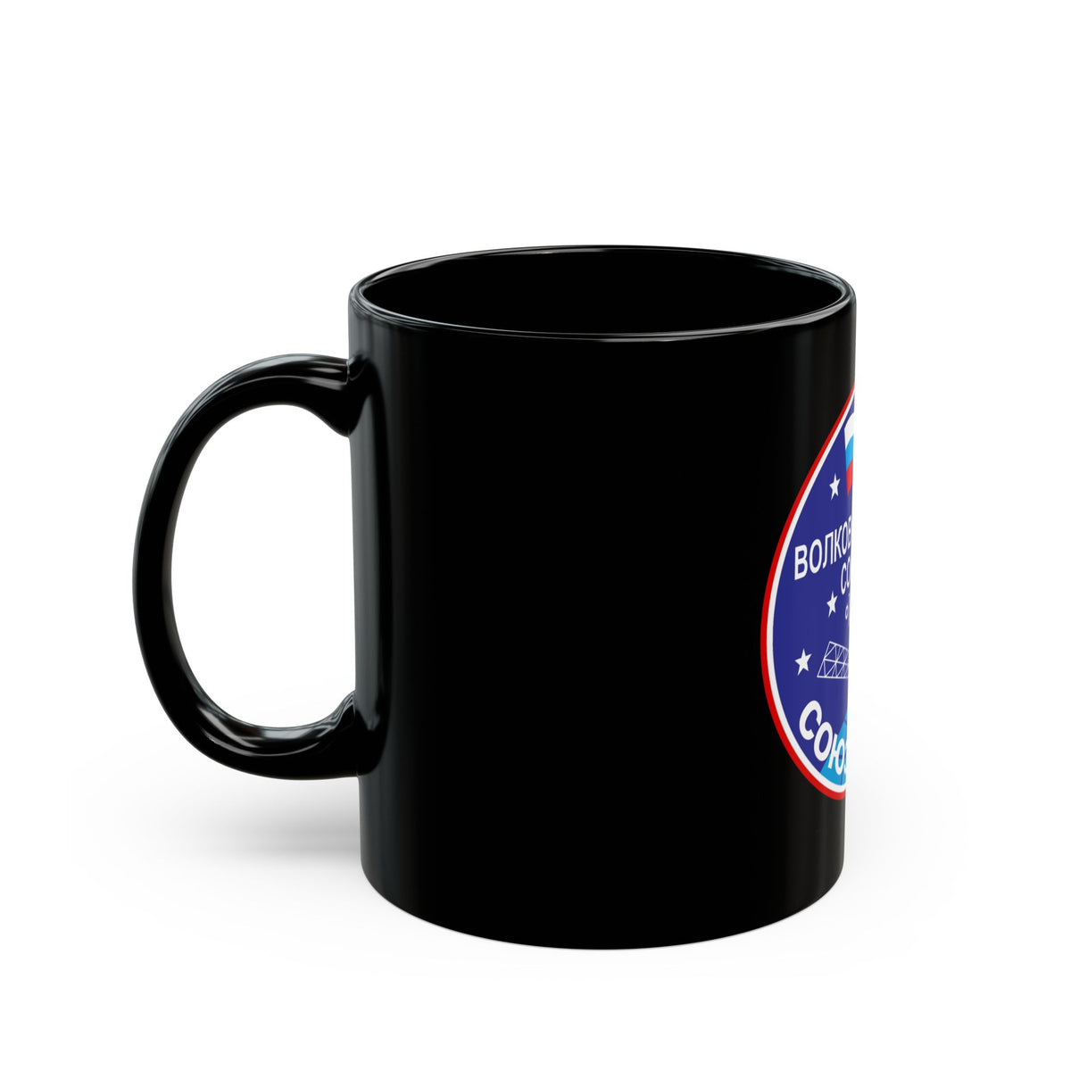 Soyuz TMA-12 (Soyuz Programme) Black Coffee Mug