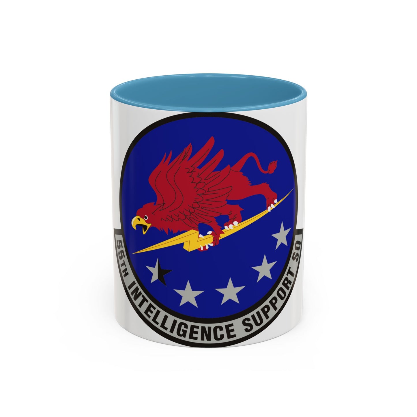 55th Intelligence Support Squadron (U.S. Air Force) Accent Coffee Mug