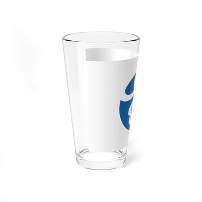 Flag of Sakura Tochigi (Japan) Pint Glass 16oz
