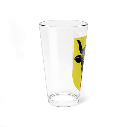 Uri-coat of arms 3d (Switzerland) (Coat of Arms) Pint Glass 16oz