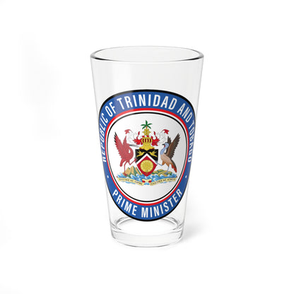 Seal of the Prime Minister Trinidad and Tobago (Trinidad and Tobago) (Coat of Arms) Pint Glass 16oz