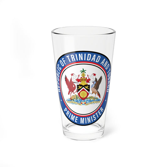Seal of the Prime Minister Trinidad and Tobago (Trinidad and Tobago) (Coat of Arms) Pint Glass 16oz