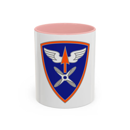 110 Aviation Brigade (U.S. Army) Accent Coffee Mug