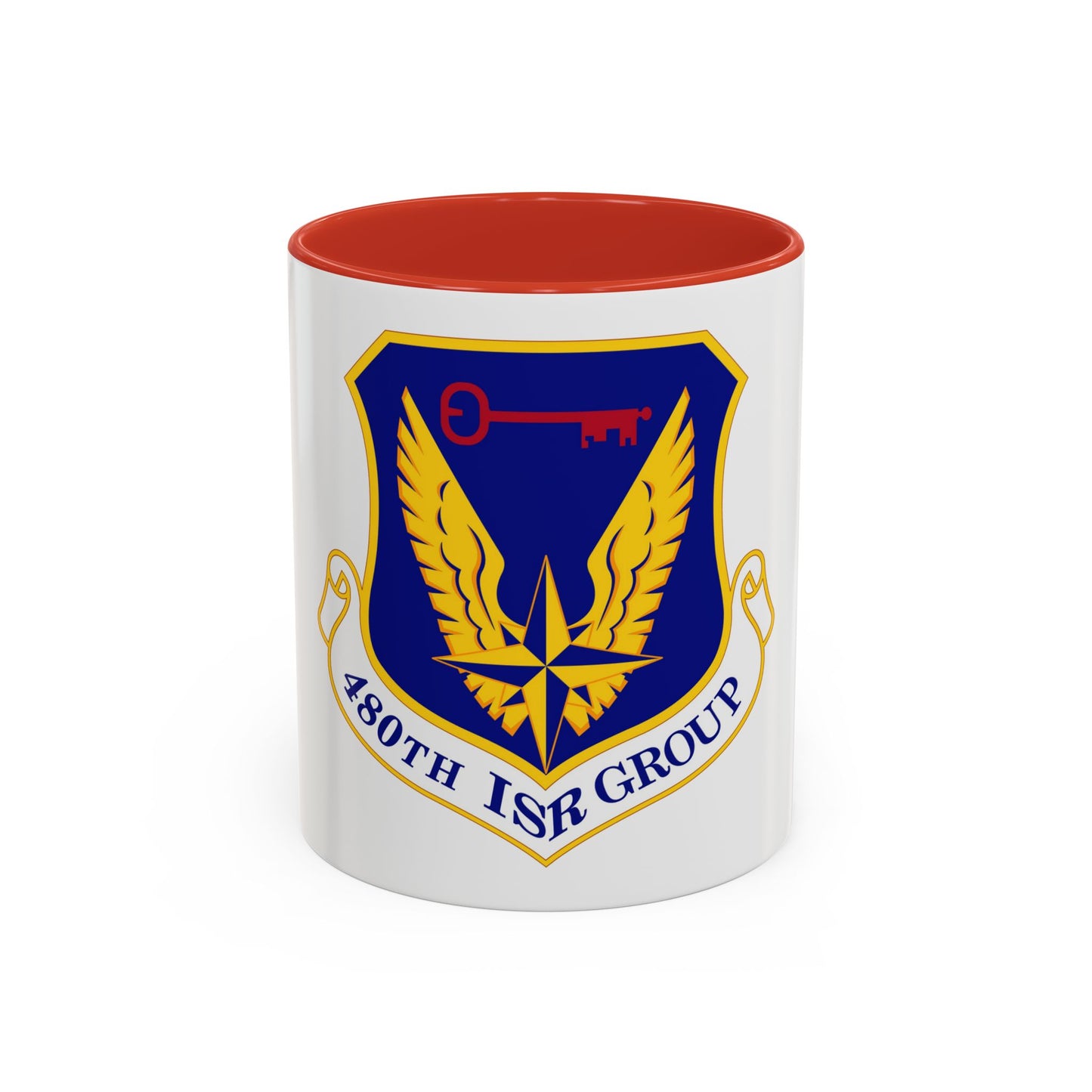 480 Intelligence Surveillance and Reconnaissance Group ACC (U.S. Air Force) Accent Coffee Mug