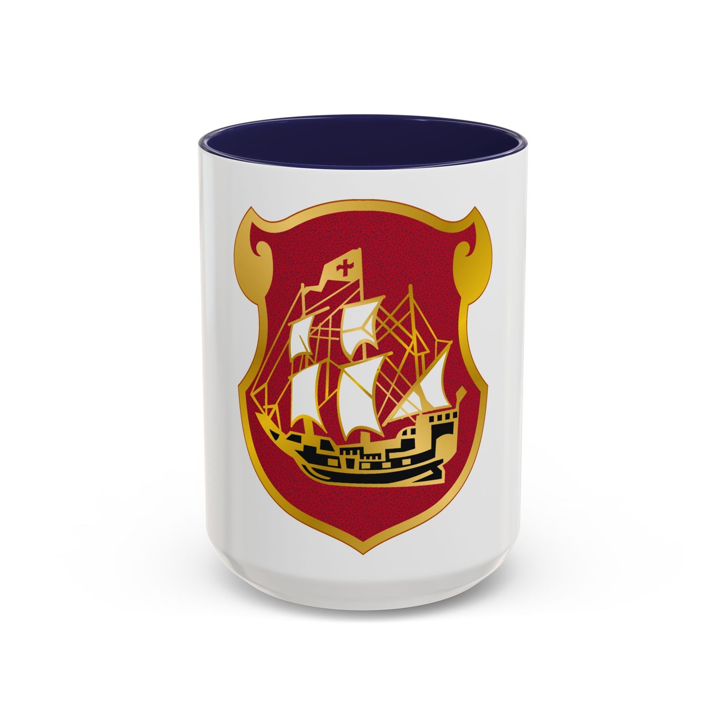 9 Antiaircraft Artillery Gun Battalion (U.S. Army) Accent Coffee Mug