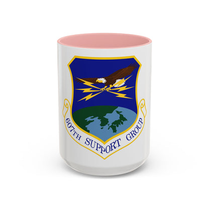 607th Support Group (U.S. Air Force) Accent Coffee Mug