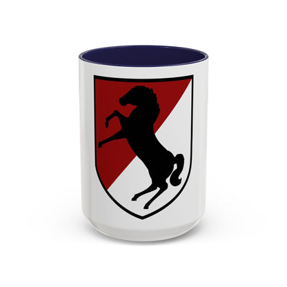 11th Armored Cavalry Regiment (U.S. Army) Accent Coffee Mug