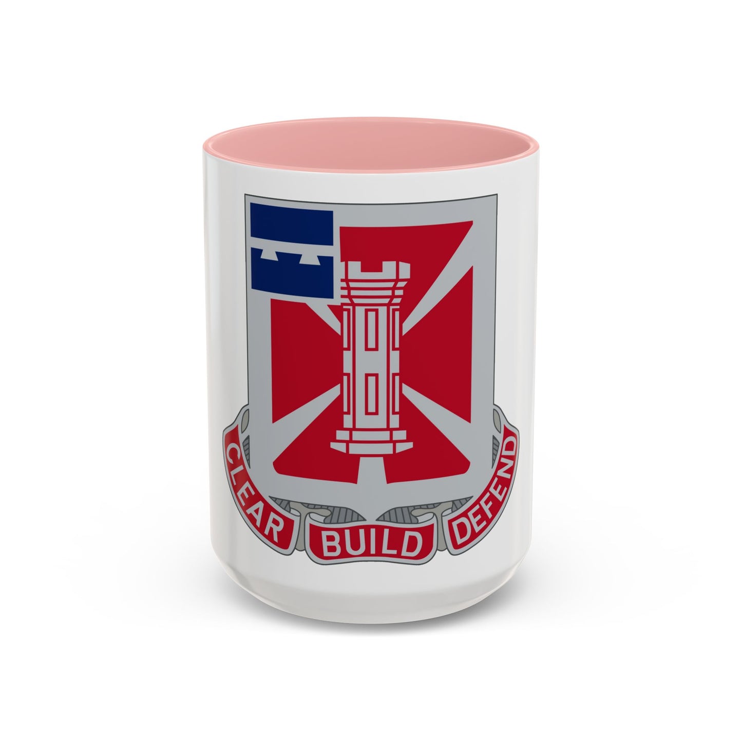 363 Engineer Battalion (U.S. Army) Accent Coffee Mug