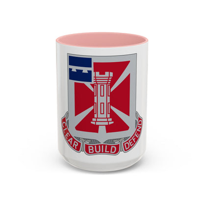 363 Engineer Battalion (U.S. Army) Accent Coffee Mug