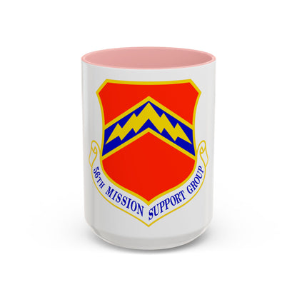 56th Mission Support Group (U.S. Air Force) Accent Coffee Mug
