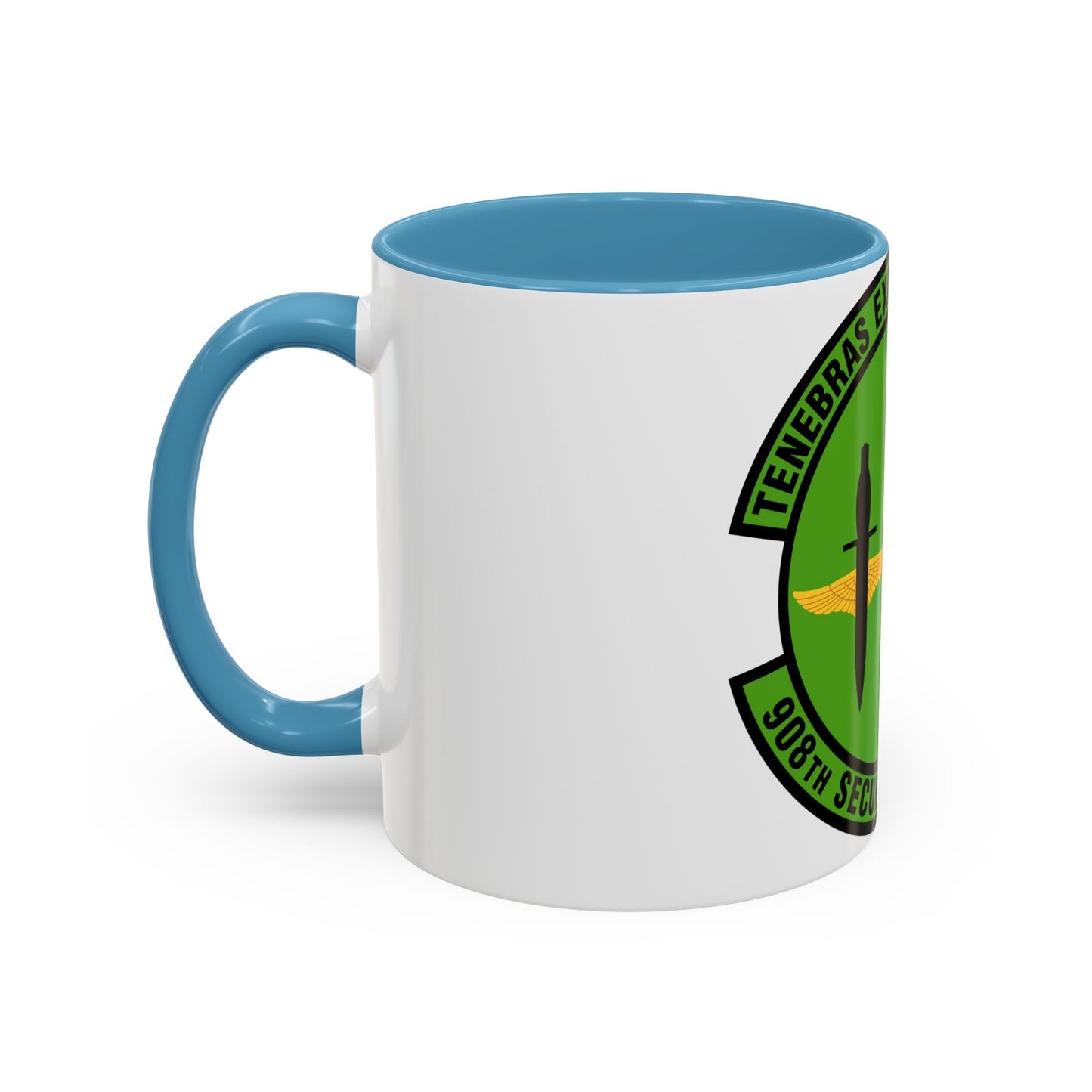 908th Security Forces Squadron (U.S. Air Force) Accent Coffee Mug