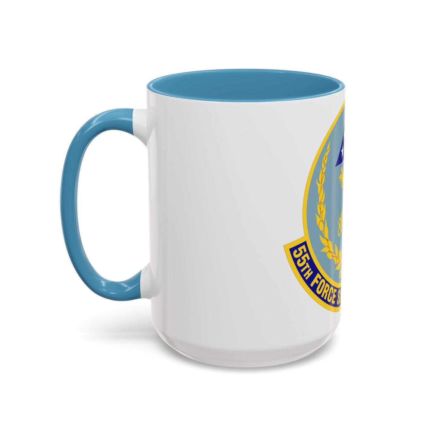 55th Force Support Squadron (U.S. Air Force) Accent Coffee Mug