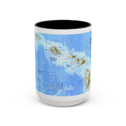 USA - Hawaii (1976) (Map) Accent Coffee Mug
