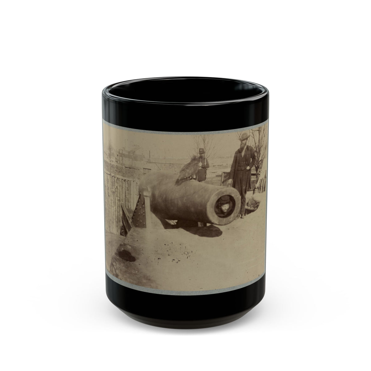 Battery Rodgers (U.S. Civil War) Black Coffee Mug