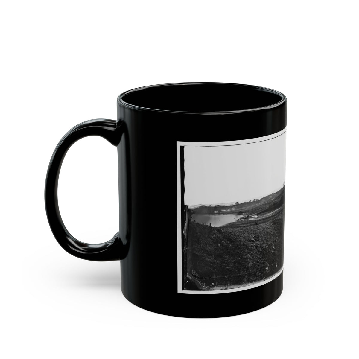 Belle Plain, Virginia. (U.S. Civil War) Black Coffee Mug