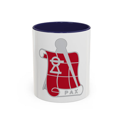 62 Engineer Company (U.S. Army) Accent Coffee Mug