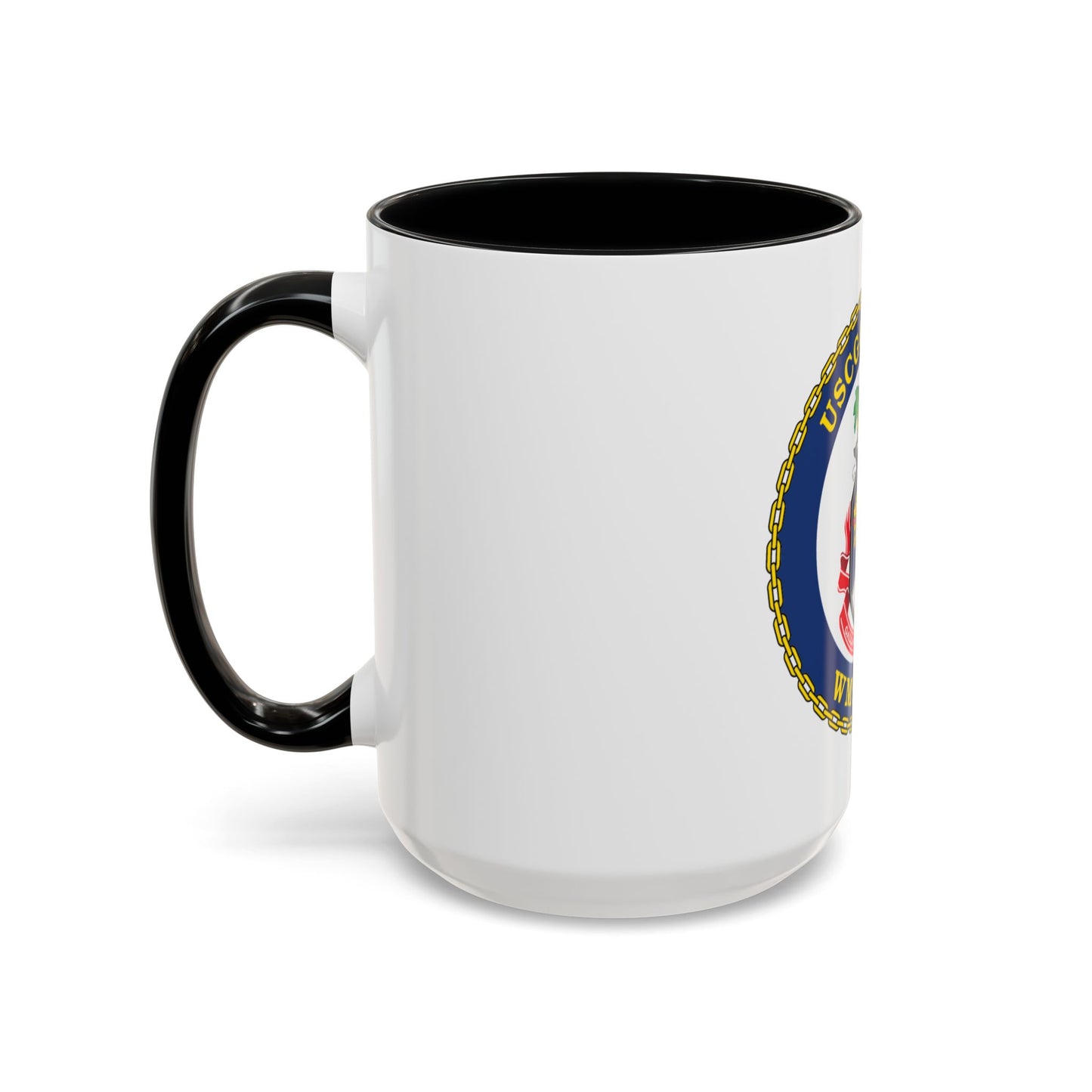 USCGC Munro WMSL   755 (U.S. Coast Guard) Accent Coffee Mug