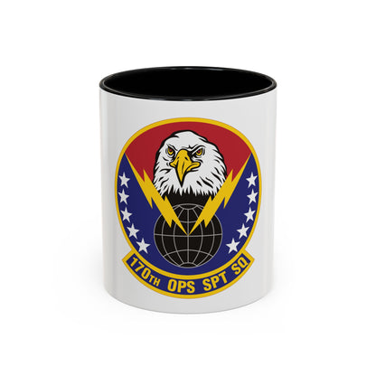 170th Operations Support Squadron (U.S. Air Force) Accent Coffee Mug