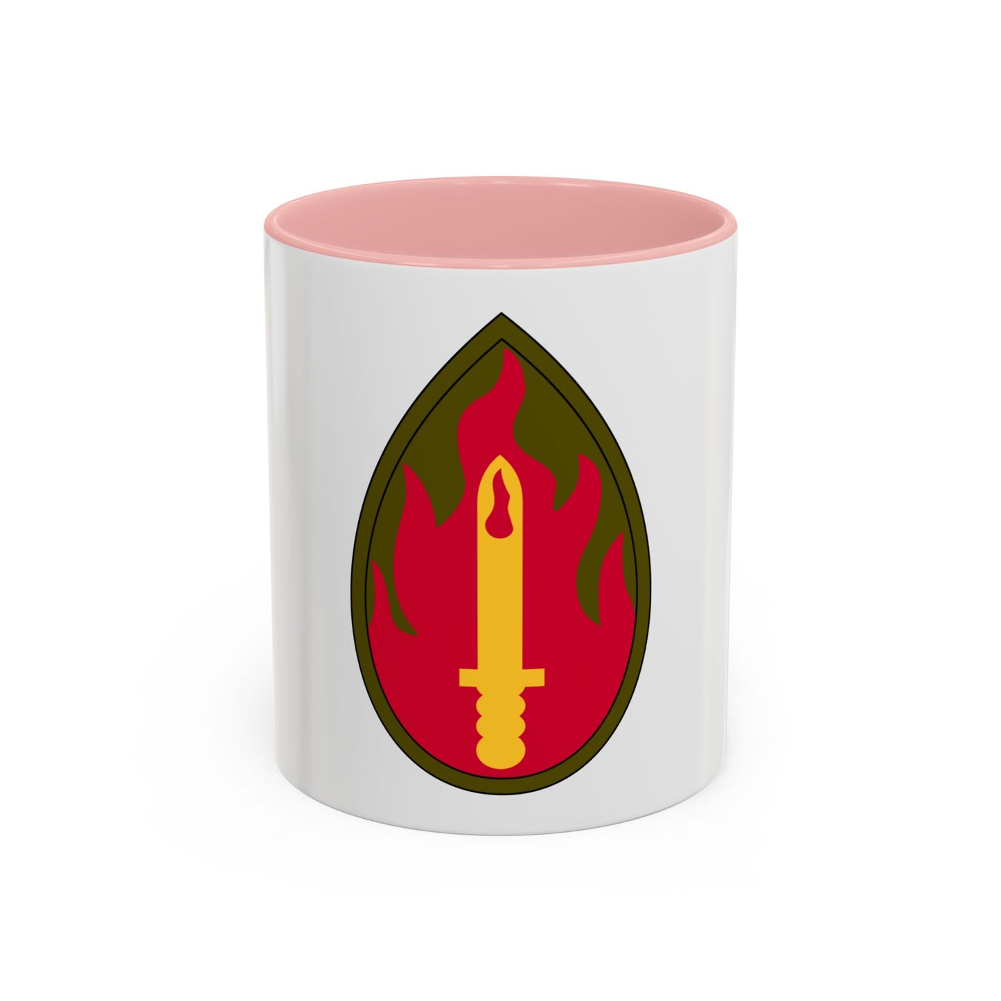 63rd Infantry Division SSI (U.S. Army) Accent Coffee Mug