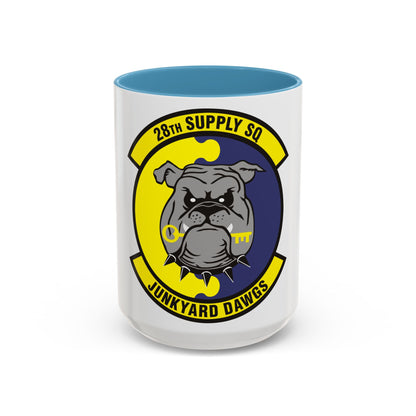 28th Supply Squadron (U.S. Air Force) Accent Coffee Mug