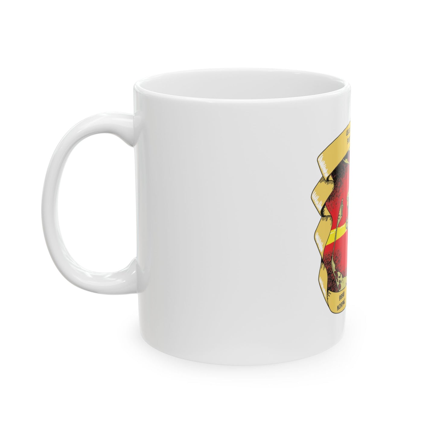 USCG Loran C  Station Port Clarence AK (U.S. Coast Guard) White Coffee Mug