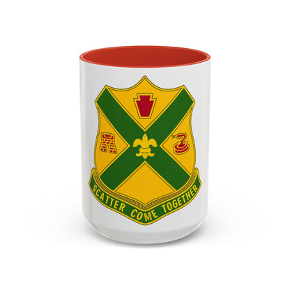 200th Field Artillery Battalion (U.S. Army) Accent Coffee Mug