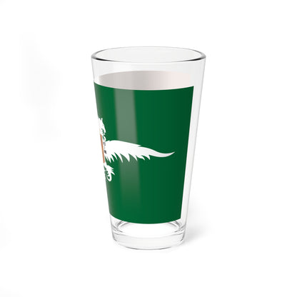 Bandera de Atotonilco el Alto (Mexico) Pint Glass 16oz