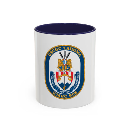 USCGC Tahoma WMEC 908 (U.S. Coast Guard) Accent Coffee Mug