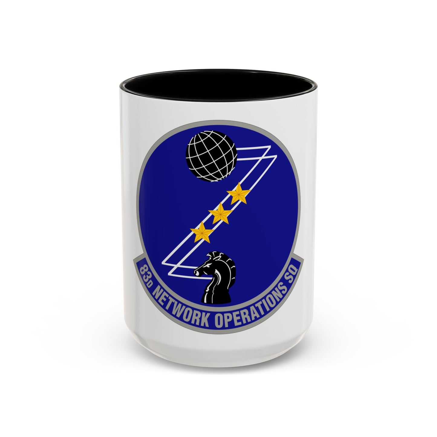 83 Network Operations Squadron ACC (U.S. Air Force) Accent Coffee Mug