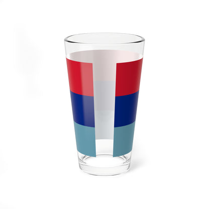 Flag of the Nigerian Armed Forces (Niger) Pint Glass 16oz