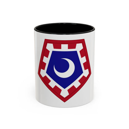 117 Engineer Brigade (U.S. Army) Accent Coffee Mug