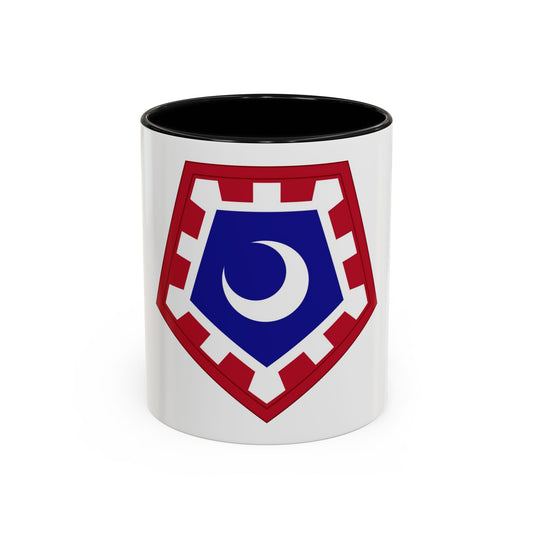 117 Engineer Brigade (U.S. Army) Accent Coffee Mug